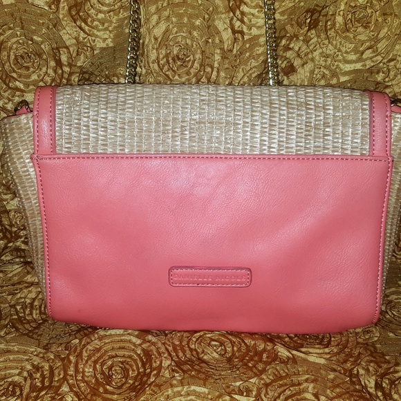 Danielle Nicole Crossbody Bag Straw Tassel - Picture 7 of 8